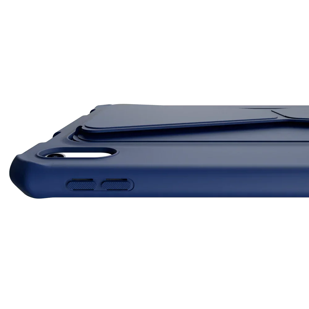 Itskins Spectrum iPad 11 (A16) & iPad 10.9 (10th Gen) Stand Case - Navy Blue - Tashqila Itskins Spectrum iPad 11 (A16) & iPad 10.9 (10th Gen) Stand Case - Navy Blue - Tashqila